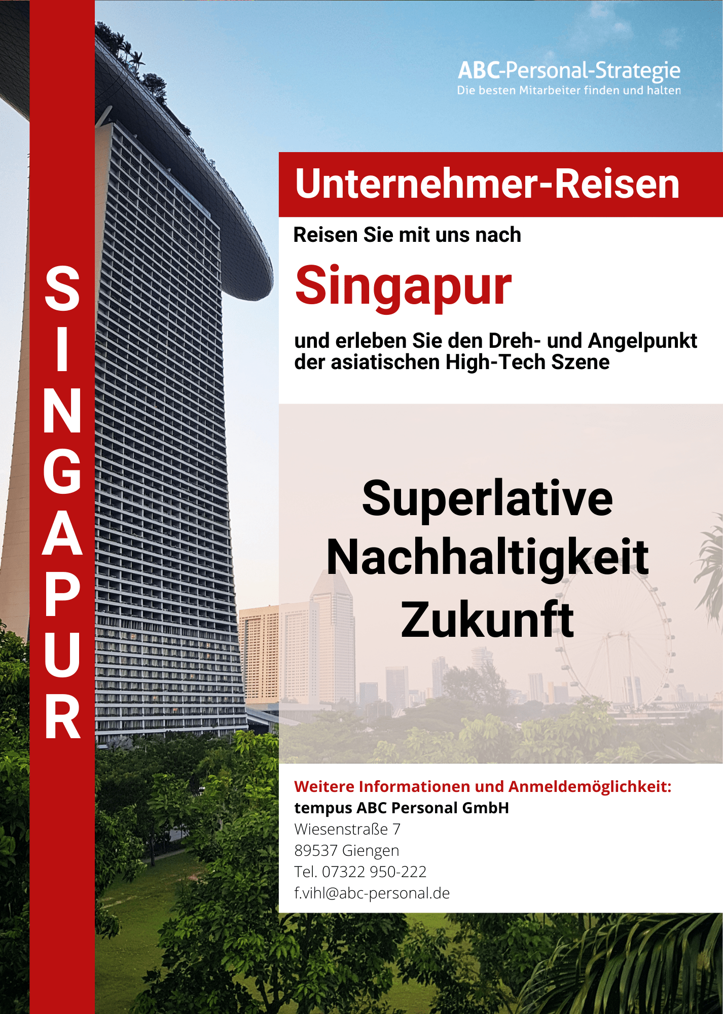 Singapur Tagesablauf