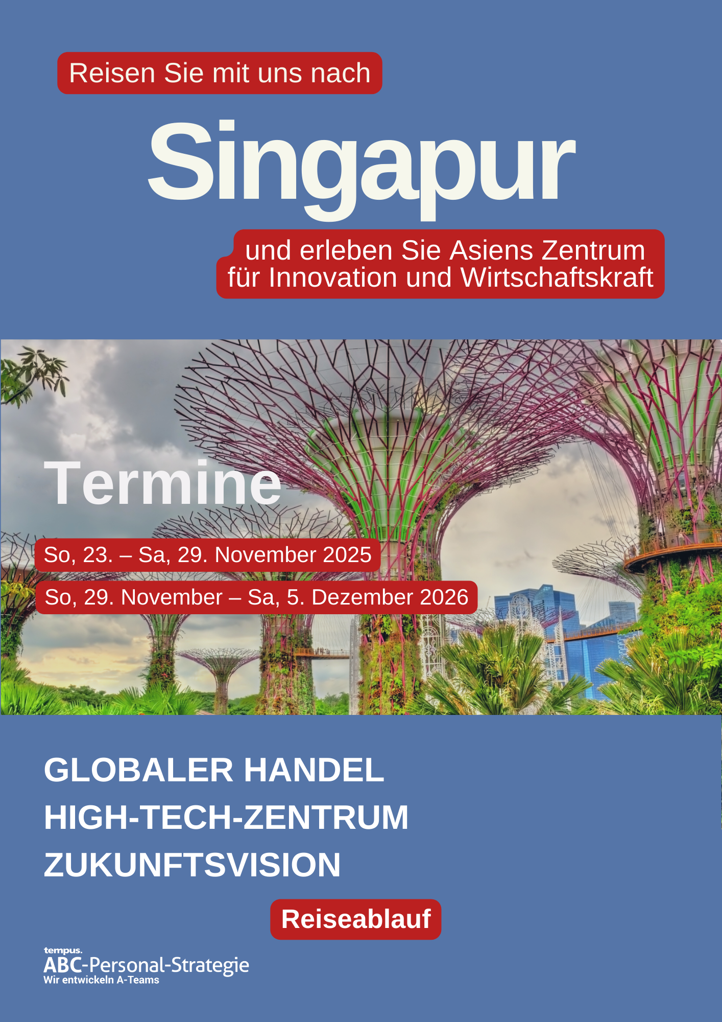 Singapur Tagesablauf
