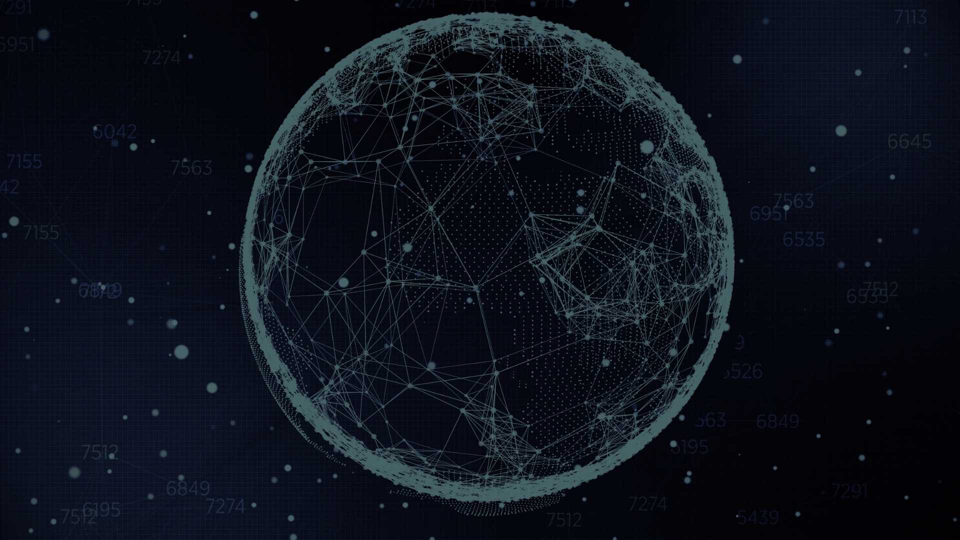 Digitaler vernetzter Globus als Symbol für globale Markttrends und Analysen über KI des Unternehmer-Reisen Executive Briefings.